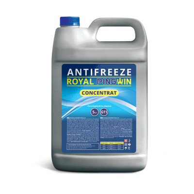 ANTIFREEZE ROYAL PINGWIN G11 CONCENTRATE - 5кг.