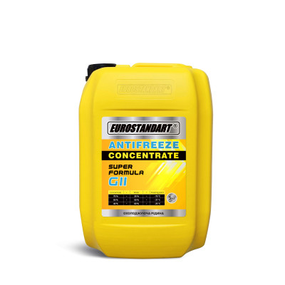 ANTIFREEZE SUPER FORMULA G11 Yellow CONCENTRATE - 5кг.